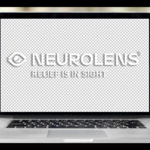 Neurolens Primary Logo with Tagline – White– .png