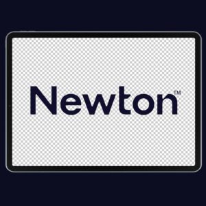 Logo - Newton - Dark Blue - Transparent PNG
