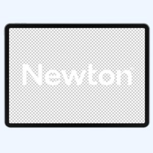 Logo - Newton - White - Transparent PNG
